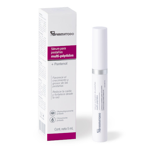 Serum Para Pestañas Farmatodo con Multi Péptidos x 5ml