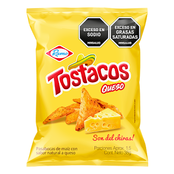 Pasabocas Ramo Tostacos Queso x 38 gr  