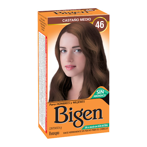 Tinte Bigen Castaño Medio #46 x 6gr