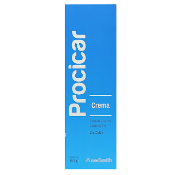 Procicar Óxido de Zinc + Calamina 5%/5% Medihealth Tubo x 60 gr  