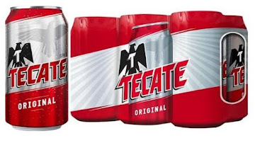 Cerveza Tecate Lata Sixpack x 355cc. undefined