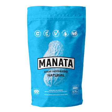 Maní Horneado Manata   Natural Paquete x 50 gr  