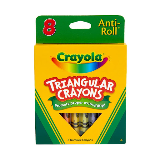 Crayones Triangulares Crayola x 8 und