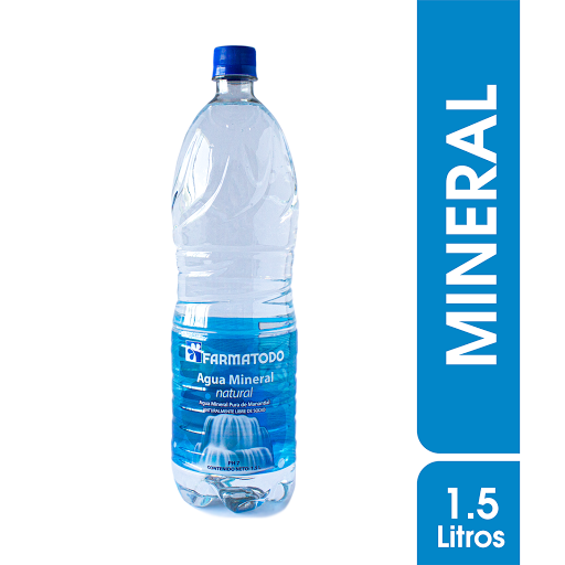 Agua Manantial 100% Mineral Natural Farmatodo x 1.5 lt