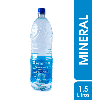 Agua Manantial 100% Mineral Natural Farmatodo x 1.5 lt  