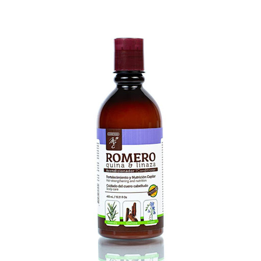 ACONDICIONADOR MYE ROMERO, QUINA Y LINAZA 450ML Cosmeticos MyE 450ml x 450 ml 