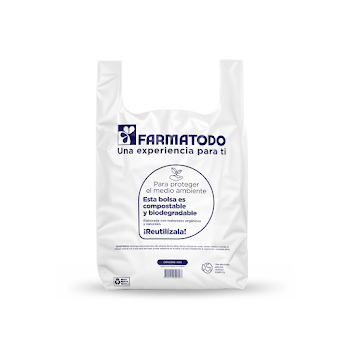 Bolsa Biodegradable   Farmatodo 8 kg x 1 und  