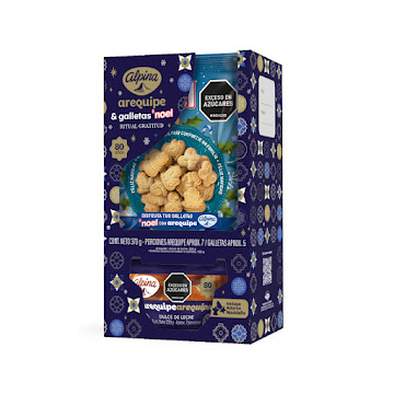 Ancheta Ritual Gratitud Alpina Arequipe Con Galletas x 370 gr  