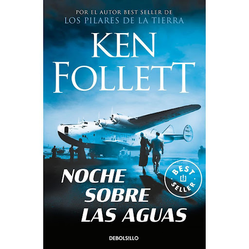 Noche Sobre Las Aguas. Ken Follett Debolsillo Libro x 1.0 NOCHE SOBRE LAS AGUAS   Septiembre de 1939. Gran Bretaña ha declarado la guerra a Alemania.  Aventureros, artistas, hombres de negocios, ciudadanos que huyen de la vejación y la miseria embarcan en el