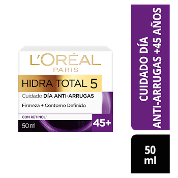 Crema Hidratante Loreal Paris Antiarrugas 45+ x 50 ml  