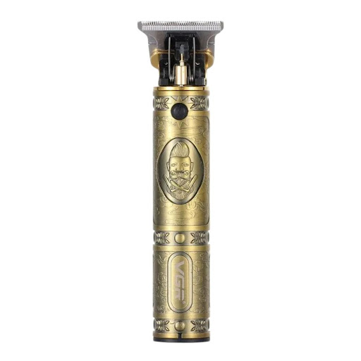 Patillera Recargable Con Diseño Vintage Y Accesorios VGR Unidad x 1 Eleva tu estilo con esta patillera profesional inalámbrica con diseño vintage. Ideal para cortes precisos, delineados y detalles, gracias a su cuchilla en T de acero de alta precisión. Cuenta con bate