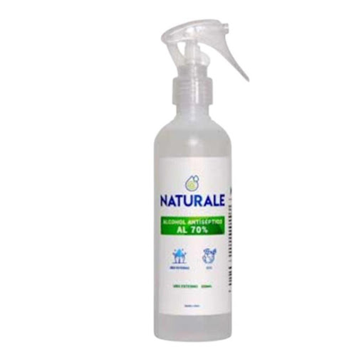 ALCOHOL NATURALE ANTSEPT/SPRAY 70% 250ML NATURALE ALCOHOL ANTIBACTERIAL GLICERINADO NATURALE SPRAY 250 ML x 1 EL ALCOHOL GLICERINADO OFRECE VARIOS BENEFICIOS, PRONCIPALMENTE POR SU ACCIÓN ANTIBACTERIAL Y SU CAPACIDAD PARA CUIDAR LA PIEL. AL COMBINAR ALCOHOL CON GLICERINA, SE LOGRA UNA DESINFECCIÓN EFICAZ DE M