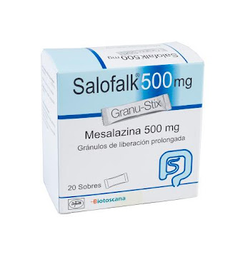SALOFALK GRANU.STIX   500MG SOBRES CAJA X20SOB. BIOTOS MESALAZINA    