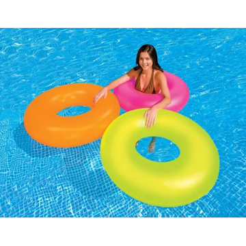 Flotador Llanta Pool Party Neon x 1 und   