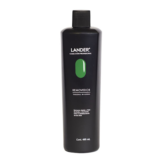 Quitaesmalte Removedor Lander Profesional x 495 ml