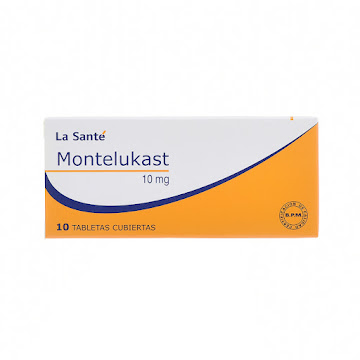 Montelukast 10 mg La   Santé Caja x 10 Tabletas  