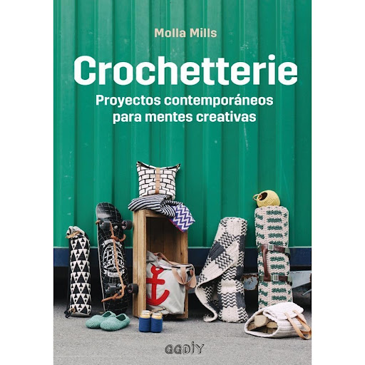 Crochetterie: Proyectos Contemporáneos Para Mentes Creativas Gustavo Gili Libro x 1.0 Después del éxito de Crochet moderno, Molla Mills vuelve a la carga para demostrarnos que el crochet es una de las técnicas craft más versátiles y prolíficas que existen. Desde un portalatas, un carte