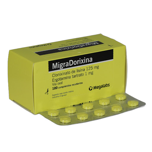 Solo Online Migradorixina Comp 125+1   Mg Tab/Comp X 100 Und 