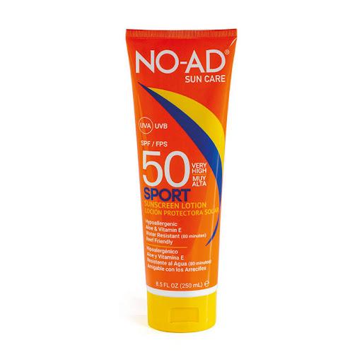 Protector Solar No-ad Spf 50 Sport x 250 Ml NO-AD 250 Ml x 1 undefined