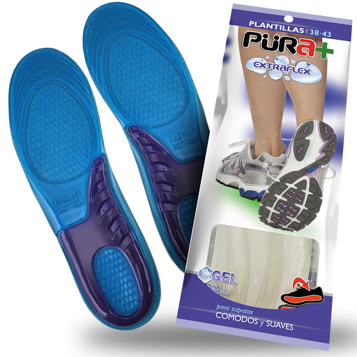 Plantillas Püra+ Gel Extraflex Hombre x 2 und