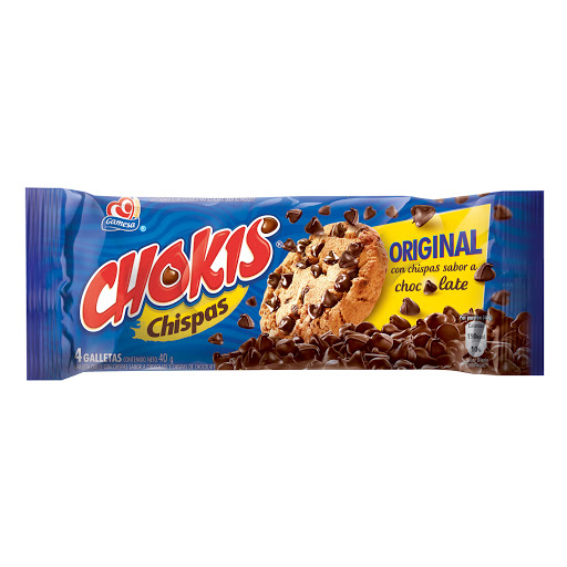 Galletas Chokis Chispas Fracción 40 gr