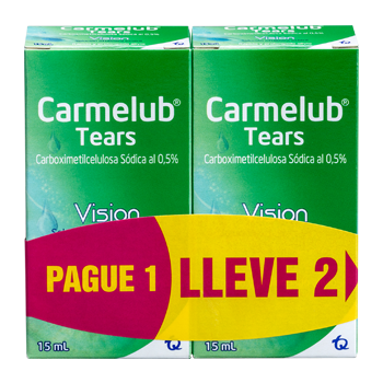 Carmelub Tears Carboximetilcelulosa 0.5% Tecnoquimicas Frasco x 15 ml  
