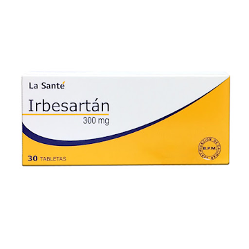 //Irbesartan La Sante 300mg x 30 tabletas                                 