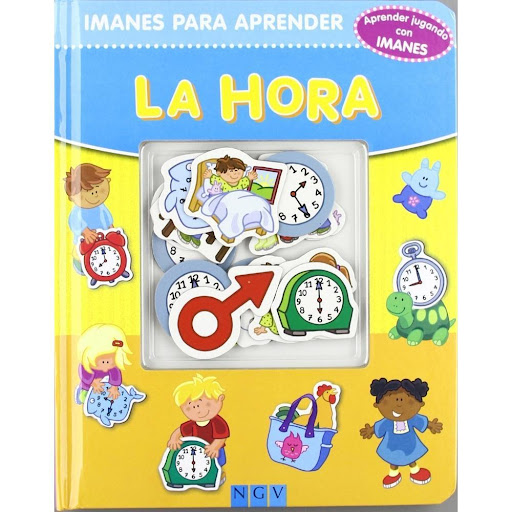 Imanes Para Aprender La Hora Naumann & Gobel Verlagsgesellschaft Libro x 1.0 IMANES PARA APRENDER LA HORA  Ficha técnica de LA HORA (LIBROS CON IMANES) Nº de páginas: 10 Editorial: NAUMANN & GÖBEL VERLAGSGESELLSCHAFT MBH Idioma: CASTELLANO Encuadernación: Tapa dura ISBN: 97838