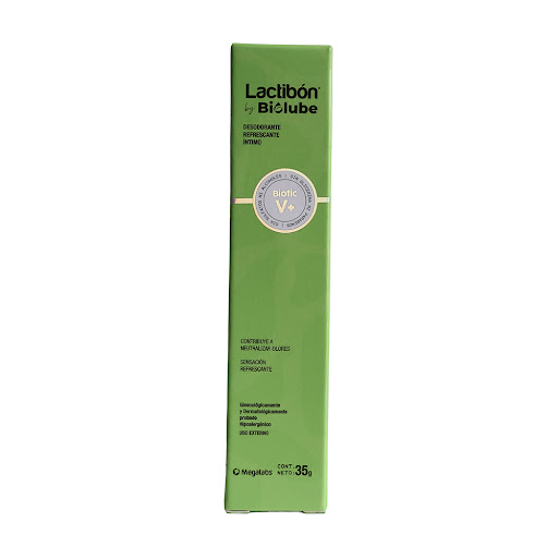 Desodorante Lactibon By Biolube Íntimo Botella  x 35 g