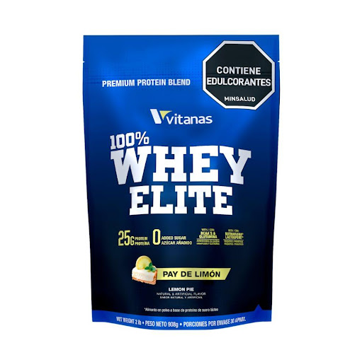 WHEY ELITE X 2 LIBRAS PAY DE LIMON VITANAS BOLSA  x 908 G undefined