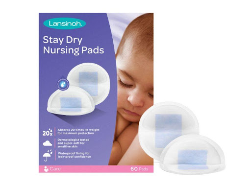 Protectores de Lactancia Stay Dry x 60  Lansinoh Caja x 60 Protectores de lactancia a prueba de fugas. El núcleo del disco incluye un polímero super absorbente que captura la humedad, capaz de retener 20 veces su peso. Forro acolchado, capa exterior impermeab