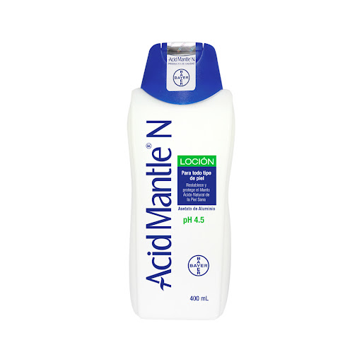 Acid-Mantle N Loción Acetato de Aluminio Ph 4.5 Bayer Frasco x 400 ml