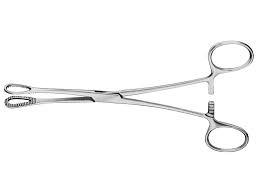 PINZA FOERSTER 20 CM AMALGADENT  x 1 Pinza Foerster curva estriada de 20?cm, también conocida como pinza porta esponjas, utilizada para sujetar gasas, esponjas o tejidos durante procedimientos quirúrgicos. Su diseño curvo y estriado perm