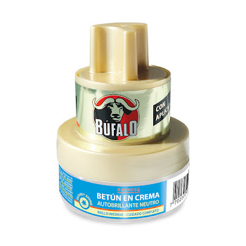 Betún Búfalo Autobrillante Crema Sin Cepillo Neutra x 40 ml  