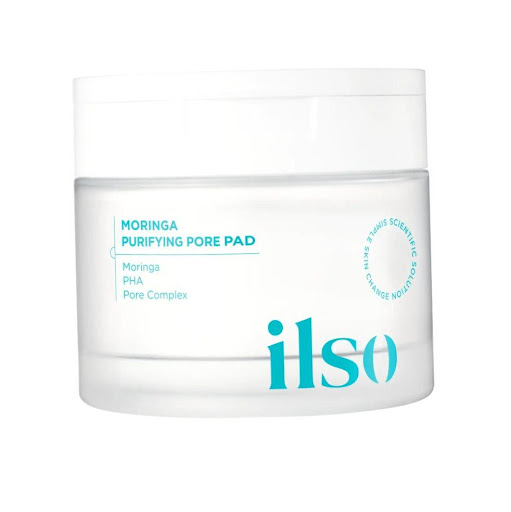 Ilso Moringa Purifying Pore Pad – Almohadillas purificantes ILSO 60 Almohadillas purificantes para limpieza facial x 60 Almohadillas purificantes diseñadas para limpiar profundamente los poros, mejoran la textura de la piel, controlan el sebo y proporcionan una hidratación intensa. Ideal para quienes buscan reducir la 