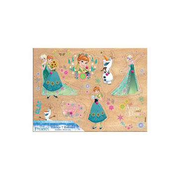 Solo Online Rompecabezas Frozen   Encaje 7 Botones Grande2 Modelo X 1 Unidad 