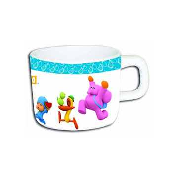 Solo Online Vaso Infantil Ronda Mug   Melamina 09 Pocoyo  X 1 Unidad 