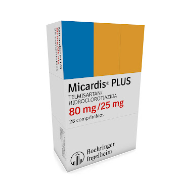 Micardis Plus Telmisartan + Hidroclorotiazida 80mg/25mg Boehringer Caja x 28 comprimidos  