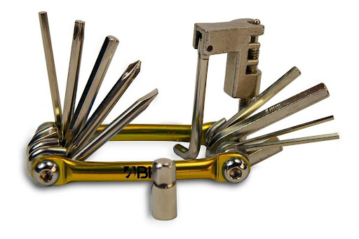 Micro-Herramienta Plegable 10 Herramientas En 1 Incluye Calibrador Para Ajuste Y Remocion De Pernos BKS Caja x 1 undefined