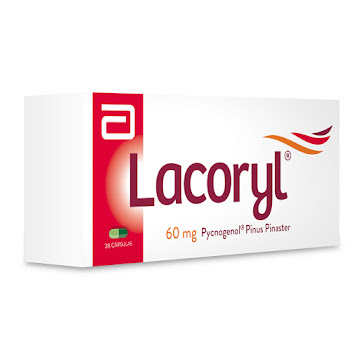 Lacoryl Pycnogenol Pinus 60 mg Abbott Caja x 28 Cápsulas  