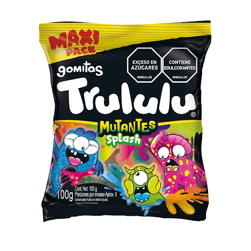 Gomitas Trululú Mutantes   Splash x 100 gr