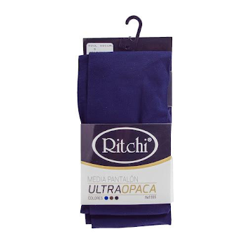 Medias Ritchi Pantalón Ultra Opaca Talla S Azul Oscuro x 1 und  