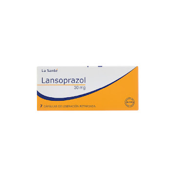 Lansoprazol La Santé 30   mg Caja x 7 Capsulas  
