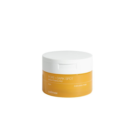 Celimax Pads Iluminadora para Poros y Manchas Oscuras 40 pads CELIMAX CAJA x 1 Pads exfoliantes para un tono más uniformeDisminuye visiblemente las manchas y previene la formación de más.Mejora a textura de la piel y minimiza el aspecto de los poros. Hidrata en todas las capas d