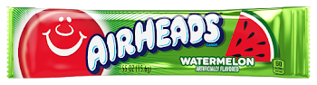 Barra De Dulce Airheads Candy Sandia x 15.6 gr  