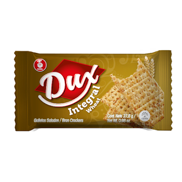 Galletas Dux Integral Saladas Fracción 27.8 gr  