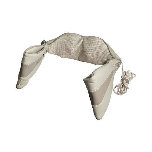 Masajeador Cuello Shiatsu Deluxe Nms-620H HOMEDICS Individual x 1 El masajeador de cuello y hombro Shiatsu Deluxe con calor ofrece un masaje shiatsu profundo para aflojar los músculos apretados. Su envoltorio confortable se adapta fácilmente alrededor de tu cuello, 