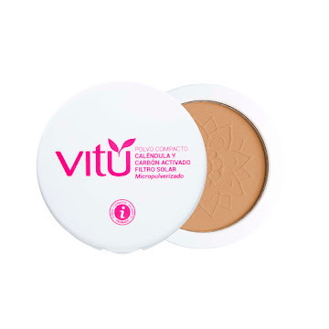 Polvo Vitú Caléndula Espejo Tono #4 Casta x 12 gr  