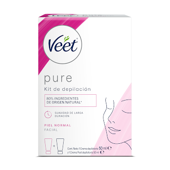 Crema Depilatoria Facial Veet Piel Normal x 50 ml  