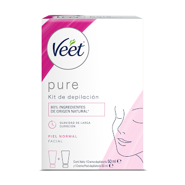 Crema Depilatoria Facial Veet Piel Normal x 50 ml  